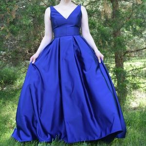 Prom dress with pockets